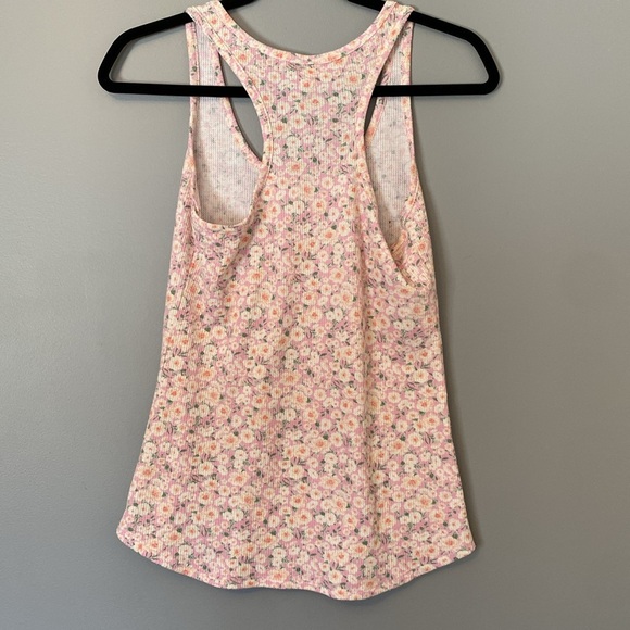๐ Floral Racer Back Tank - 7th Ray - Medium - Picture 5 of 6